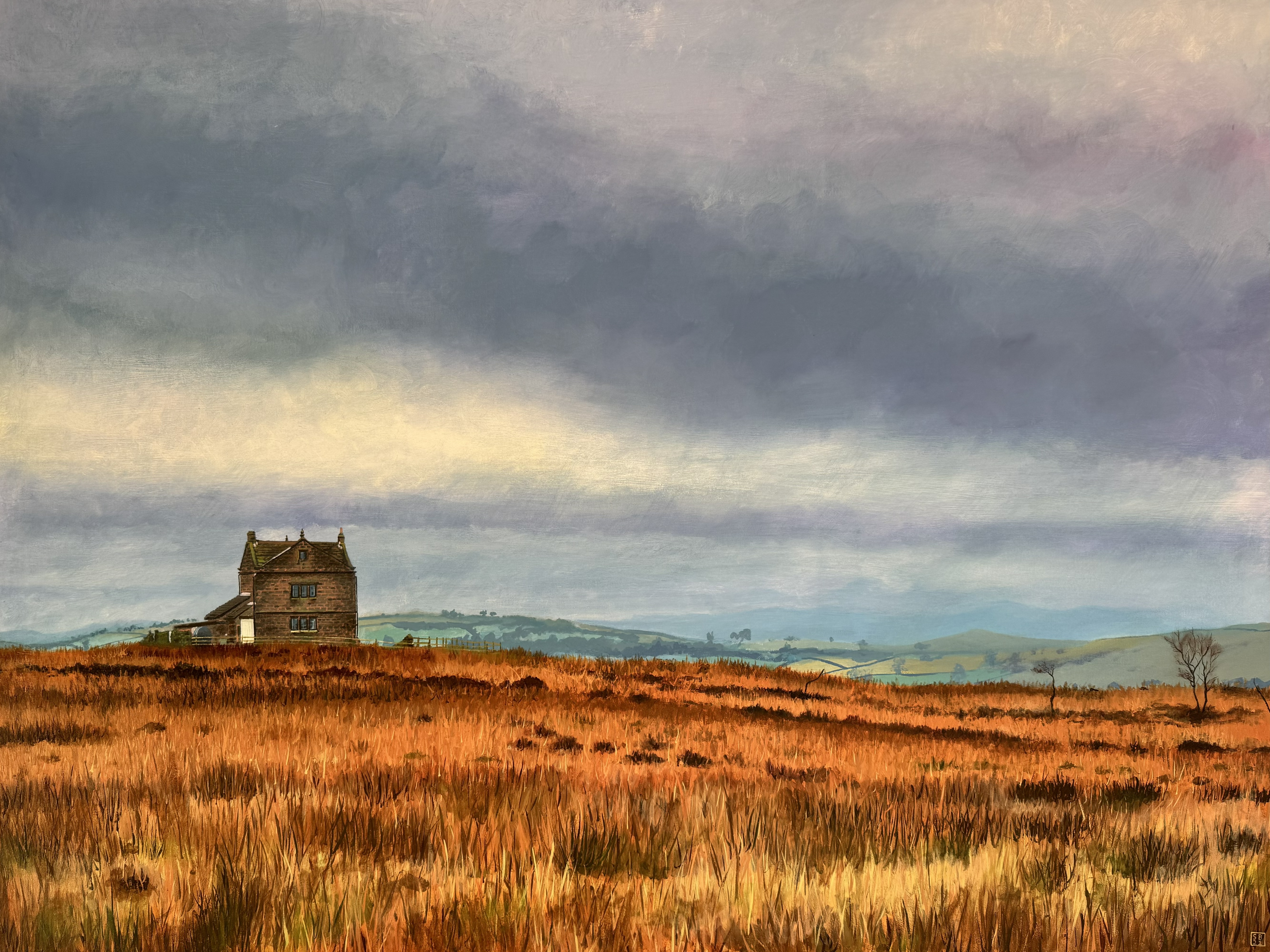 Dark clouds over White Edge Lodge